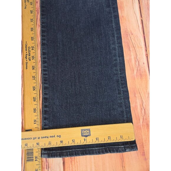7 For All Mankind Standard Mens Jeans 31 x 34 Dark Wash Denim - Picture 8 of 8